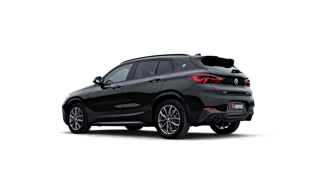 AKRAPOVIC S-BM/T/15H Вихлопна система Slip-On Line (титан) для BMW M135i (F40) 2020-2024 Photo-1