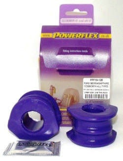 POWERFLEX PFF19-1403-20 x2 Передня втулка стабілізатора поперечної стійкості (20 мм) для FORD Escort Mk1, Mk2 Photo-0