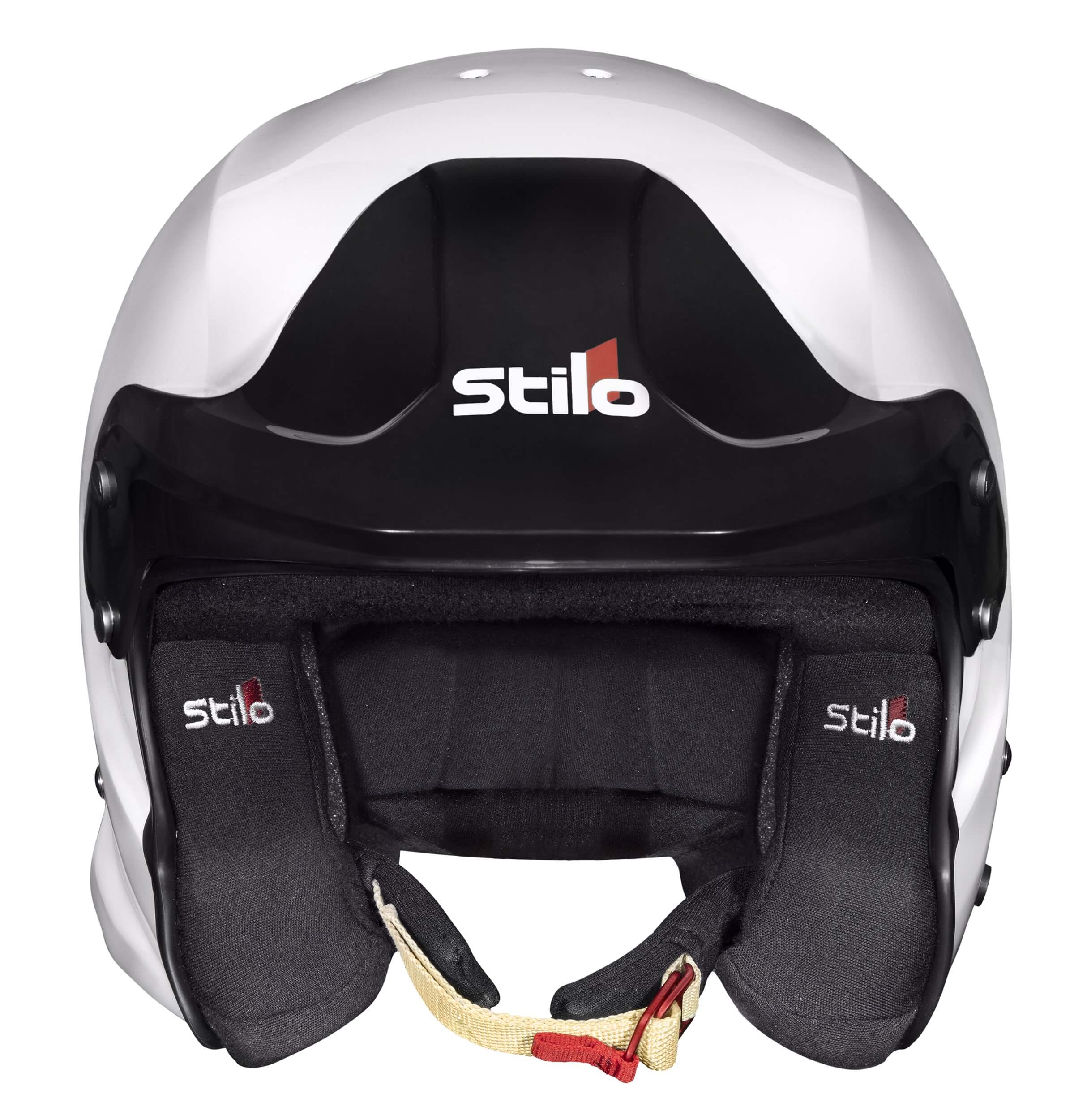 STILO AA0112AF2T630101 Шолом VENTI TROPHY JET Composite Racing, без кліпси HANS, FIA/SNELL 2020, білий, розмір 63 Photo-0