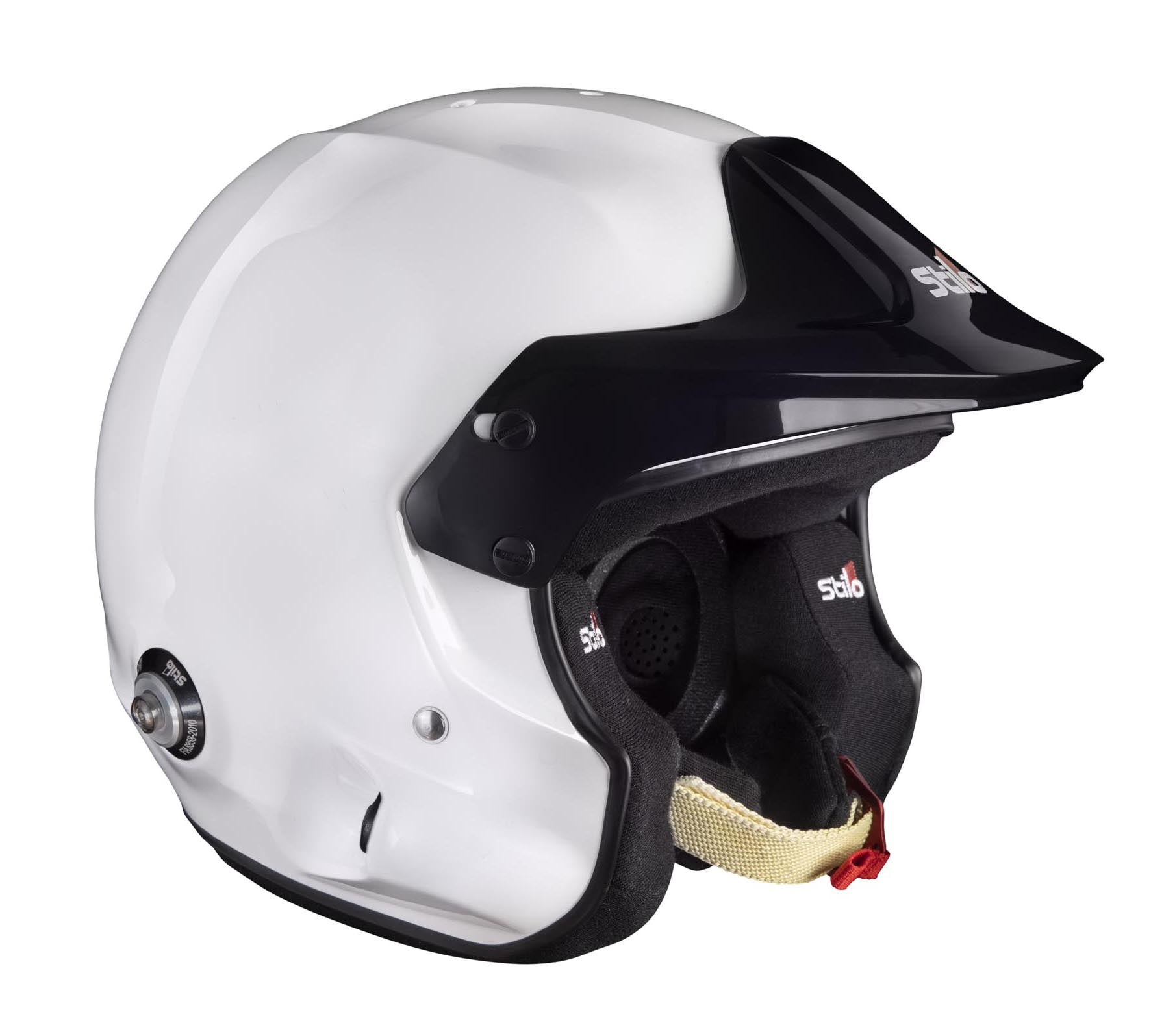 STILO AA0112AG2T640101 Шолом VENTI TROPHY JET Composite Racing, HANS, FIA/SNELL 2020, білий, розмір 64 Photo-3