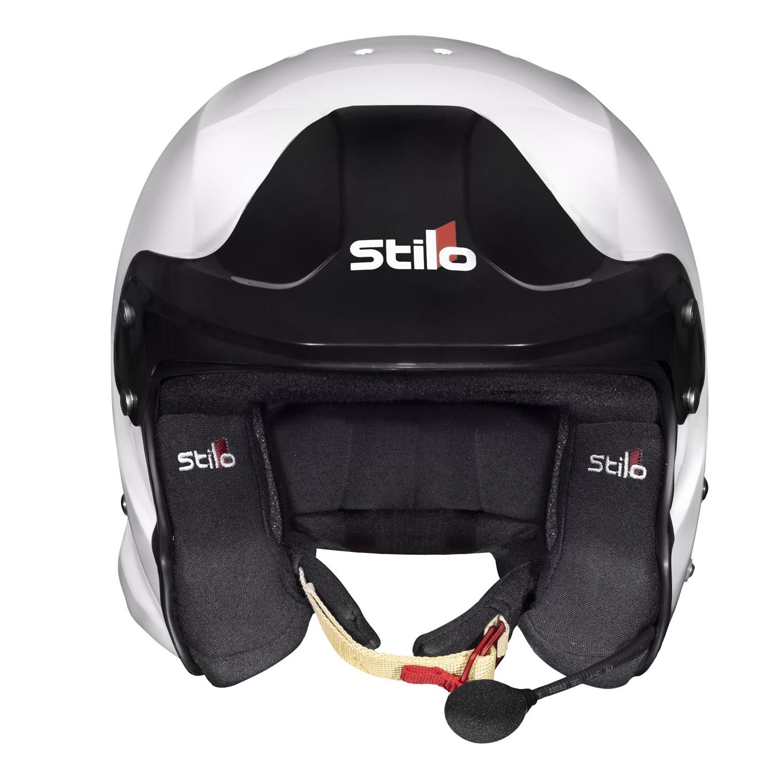 STILO AA0112DG2T640101 Шолом VENTI TROPHY RALLY Composite Racing, кліпси HANS, FIA/SNELL 2020, білий, розмір 64 Photo-0