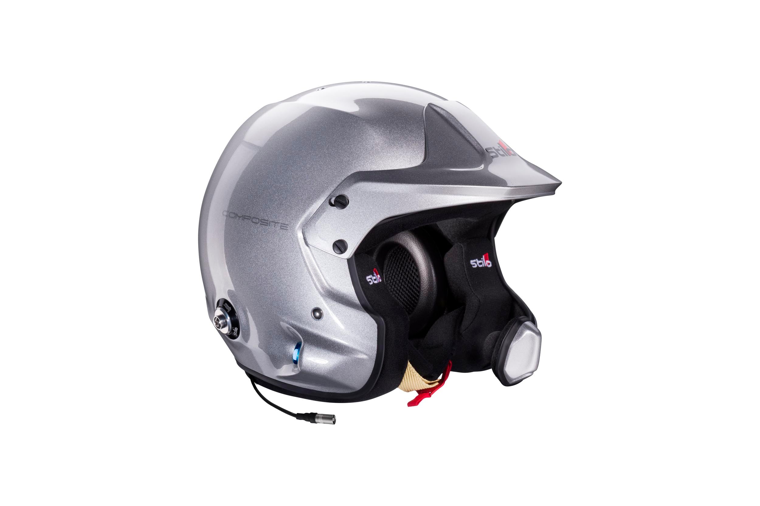 STILO AA0220CG2T55 Шолом VENTI WRC Composite Turismo, відкритий, Snell SA2020/FIA, срібний, розмір 55 Photo-0