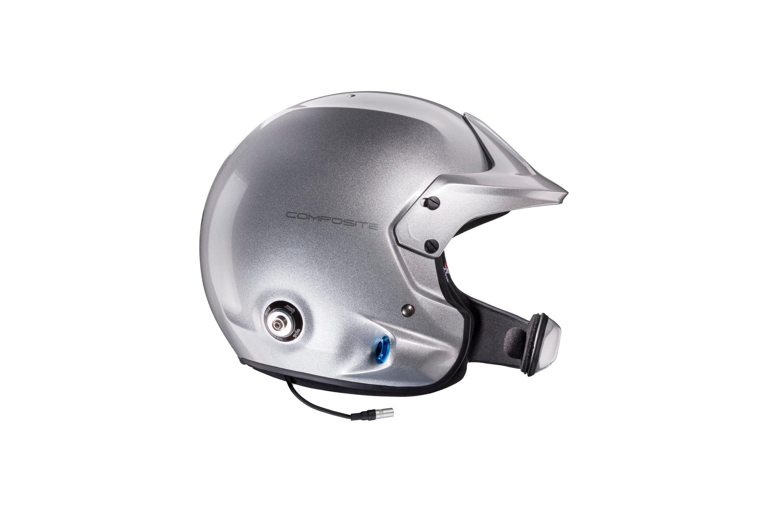 STILO AA0220CG2T57 Шолом VENTI WRC Composite Turismo, відкритий, Snell SA2020/FIA, срібний, розмір 57 Photo-1