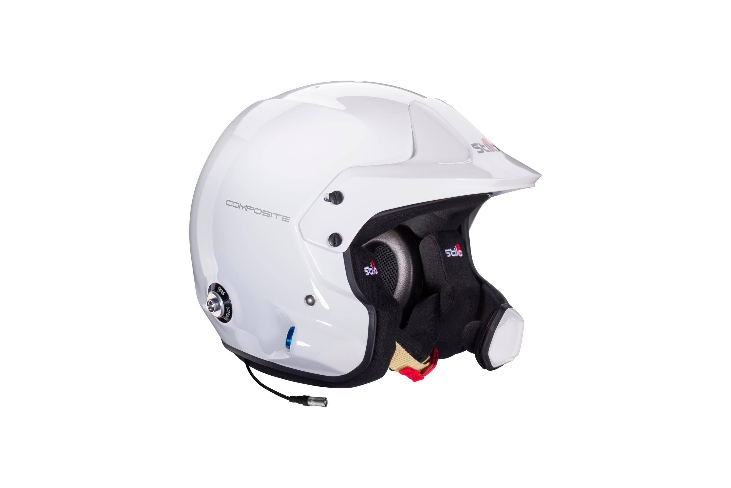 STILO AA0220CG2T580101 Шолом VENTI WRC Composite Turismo, відкритий, Snell SA2020/FIA, білий, розмір 58 Photo-0
