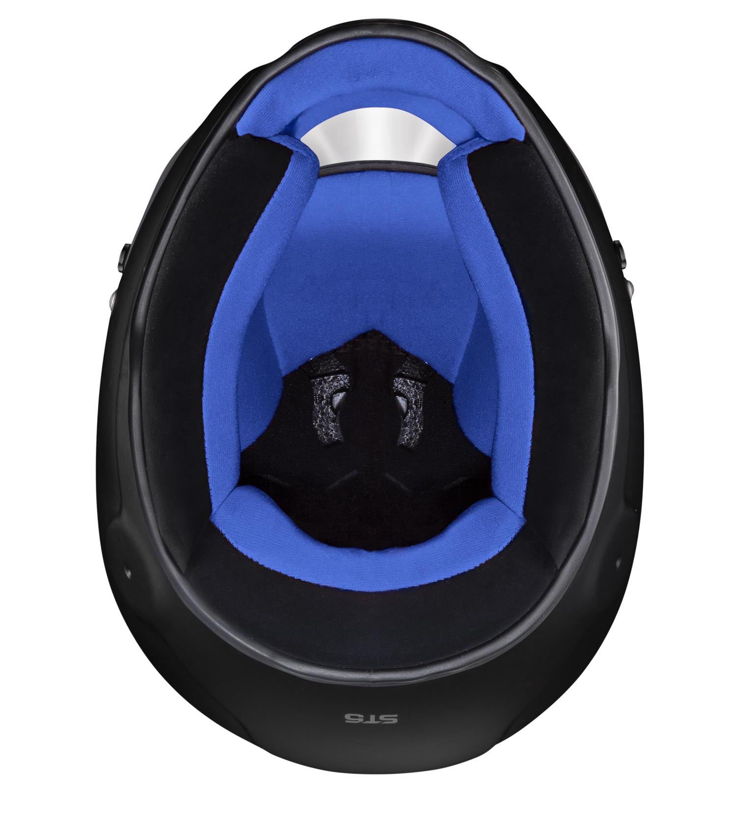 STILO AA0719AH2P55BLU Шолом для картингу ST5 CMR, Snell CMR2016, матовий чорний/синій внутрішній, розмір 55 Photo-4