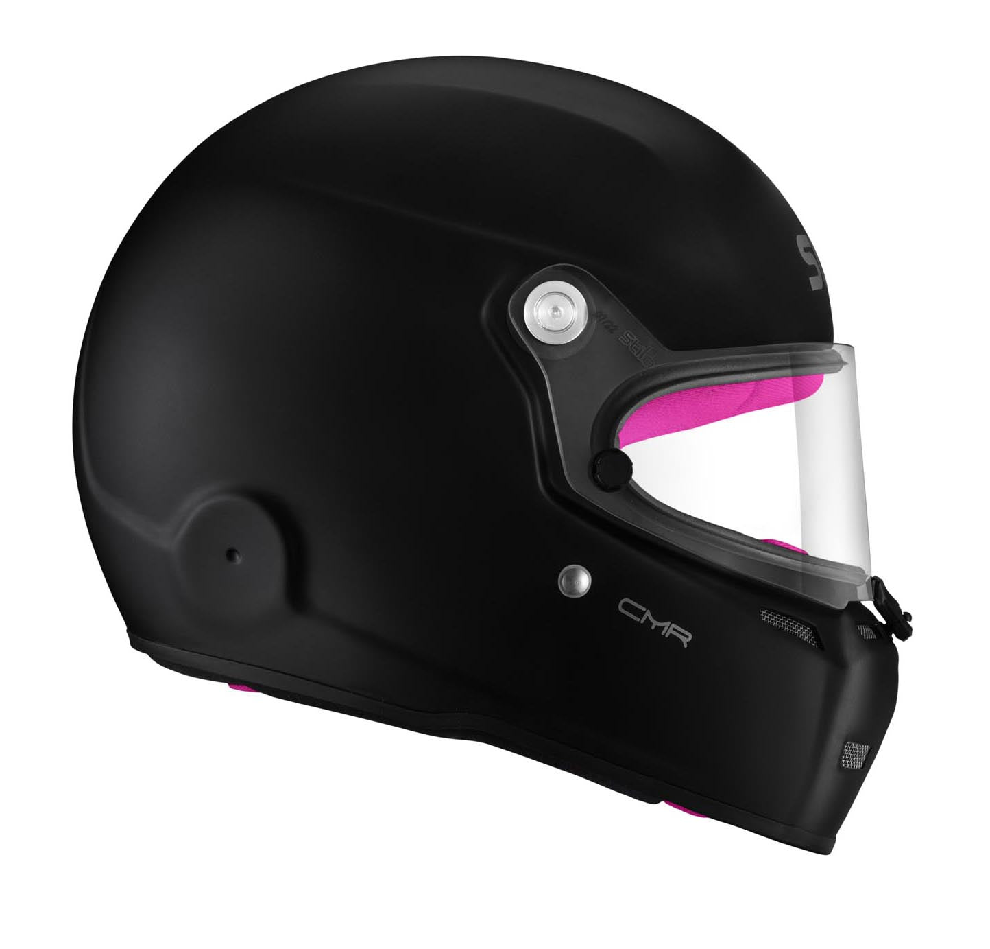 STILO AA0719AH2P56PNK Шолом для картингу ST5 CMR, Snell CMR2016, матовий чорний/рожевий внутрішній, розмір 56 Photo-6