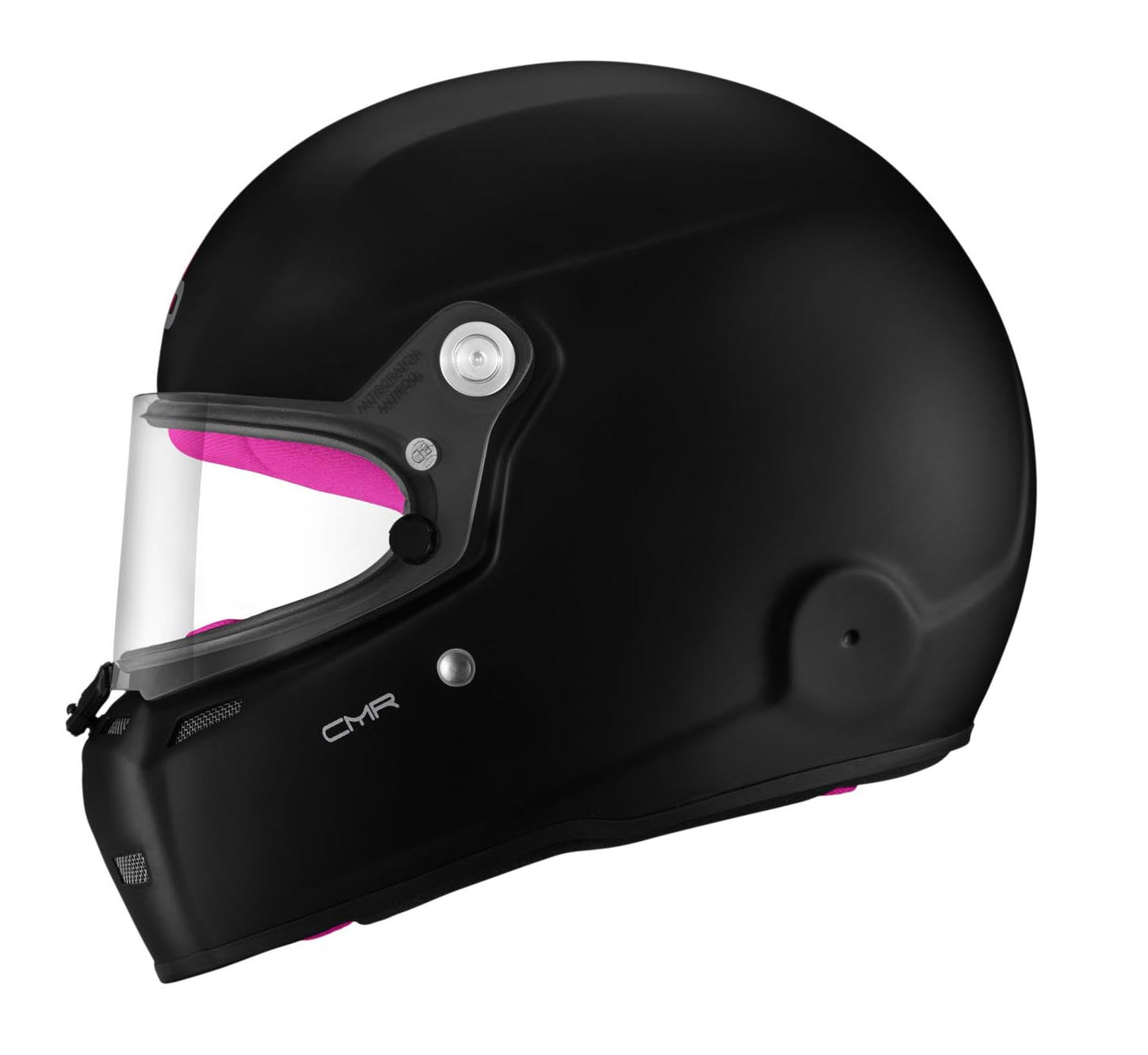 STILO AA0719AH2P56PNK Шолом для картингу ST5 CMR, Snell CMR2016, матовий чорний/рожевий внутрішній, розмір 56 Photo-7