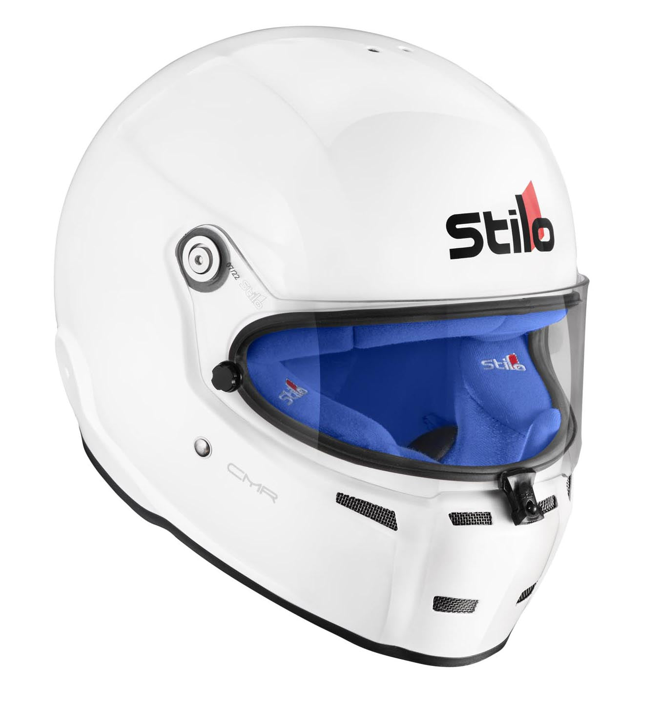 STILO AA0721AH2P55BLU Шолом для картингу ST5 CMR, Snell CMR2016, білий/синій внутрішній розмір 55 Photo-1