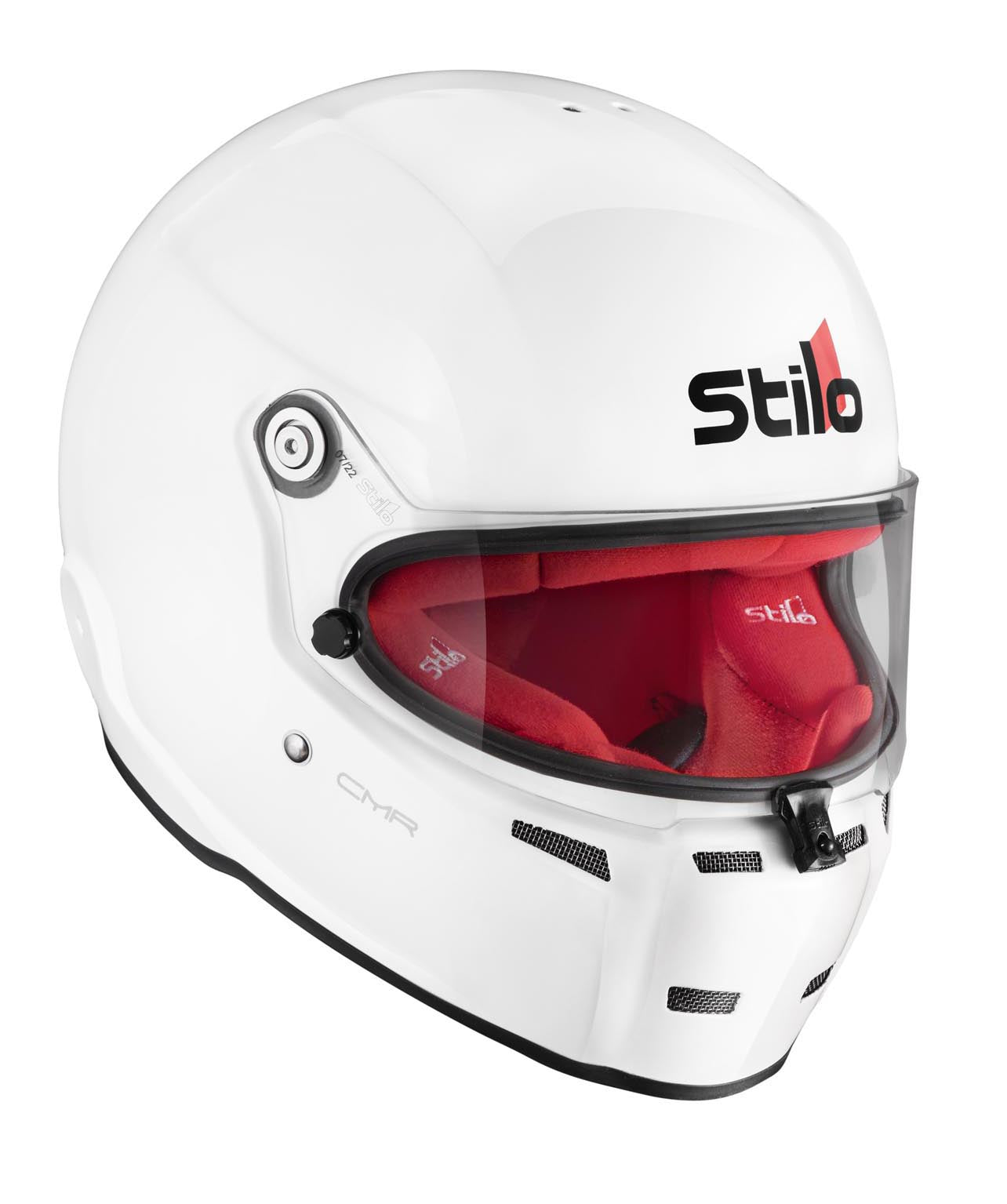 STILO AA0721AH2P55RED Шолом для картингу ST5 CMR, Snell CMR2016, білий/червоний внутрішній розмір 55 Photo-2