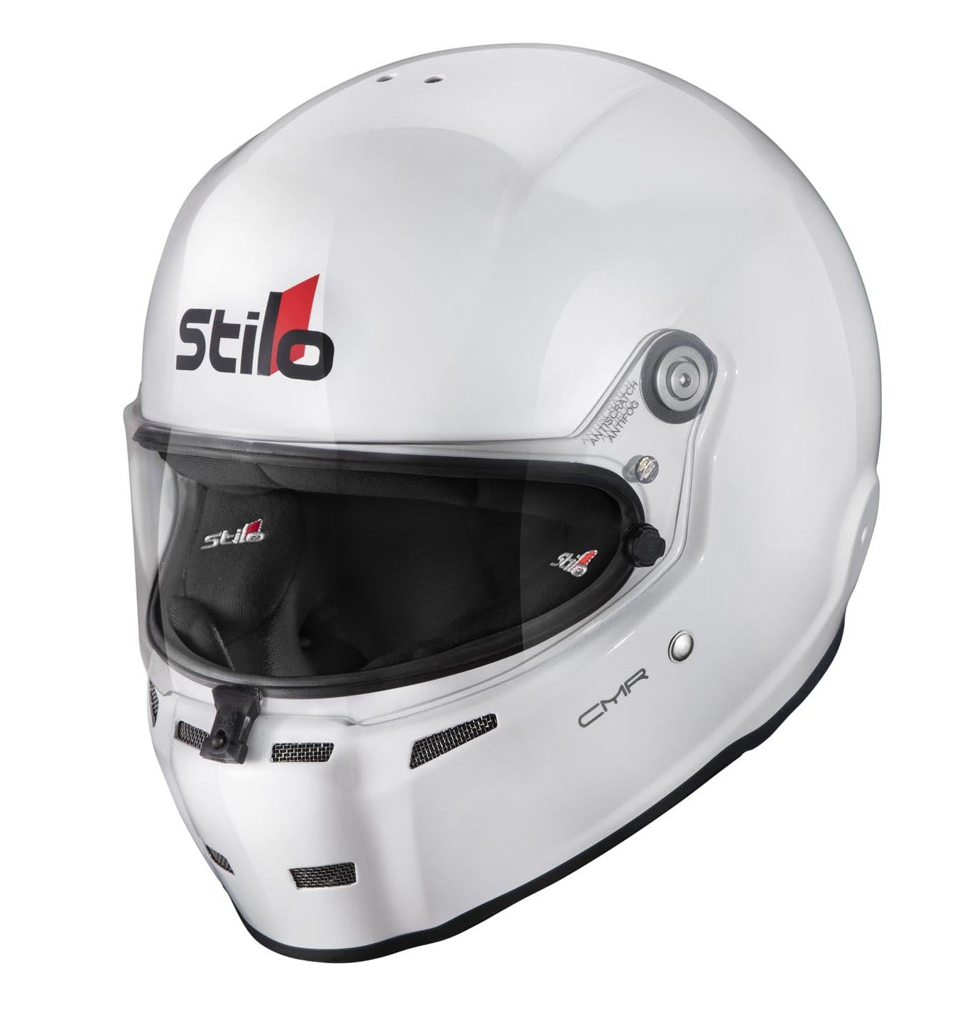 STILO AA0721AH2P57 Шолом для картингу ST5 CMR, Snell CMR2016, білий/чорний внутрішній розмір 57 Photo-4