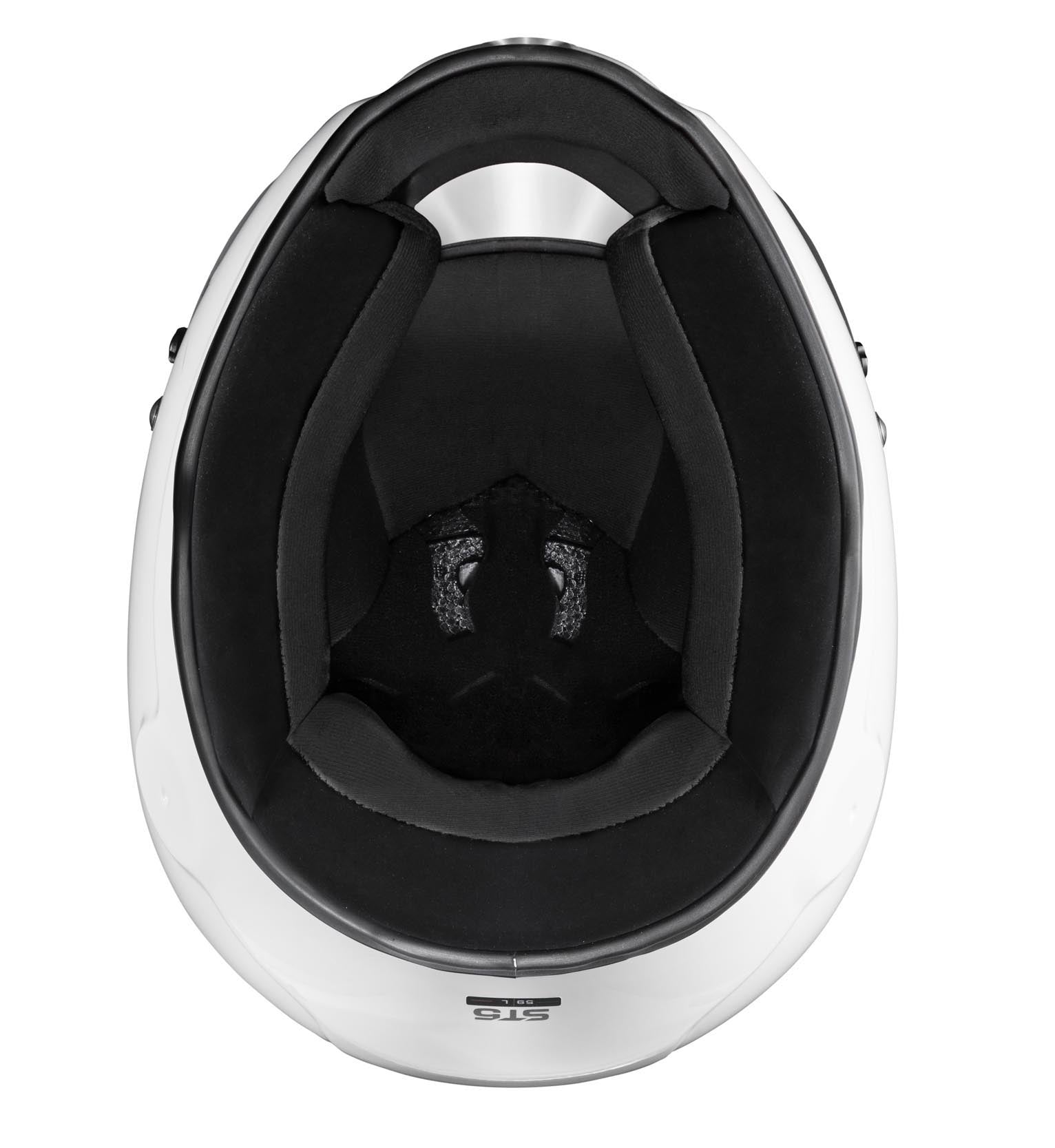 STILO AA0721AH2P57 Шолом для картингу ST5 CMR, Snell CMR2016, білий/чорний внутрішній розмір 57 Photo-5