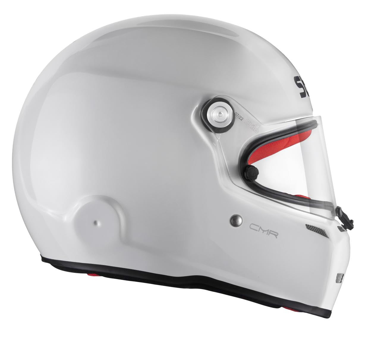STILO AA0721AH2P59RED Шолом для картингу ST5 CMR, Snell CMR2016, білий/червоний внутрішній, розмір 59 Photo-6