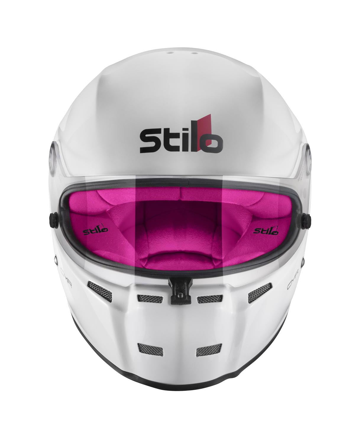 STILO AA0721AH2P55PNK Шолом для картингу ST5 CMR, Snell CMR2016, білий/рожевий внутрішній розмір 55 Photo-7