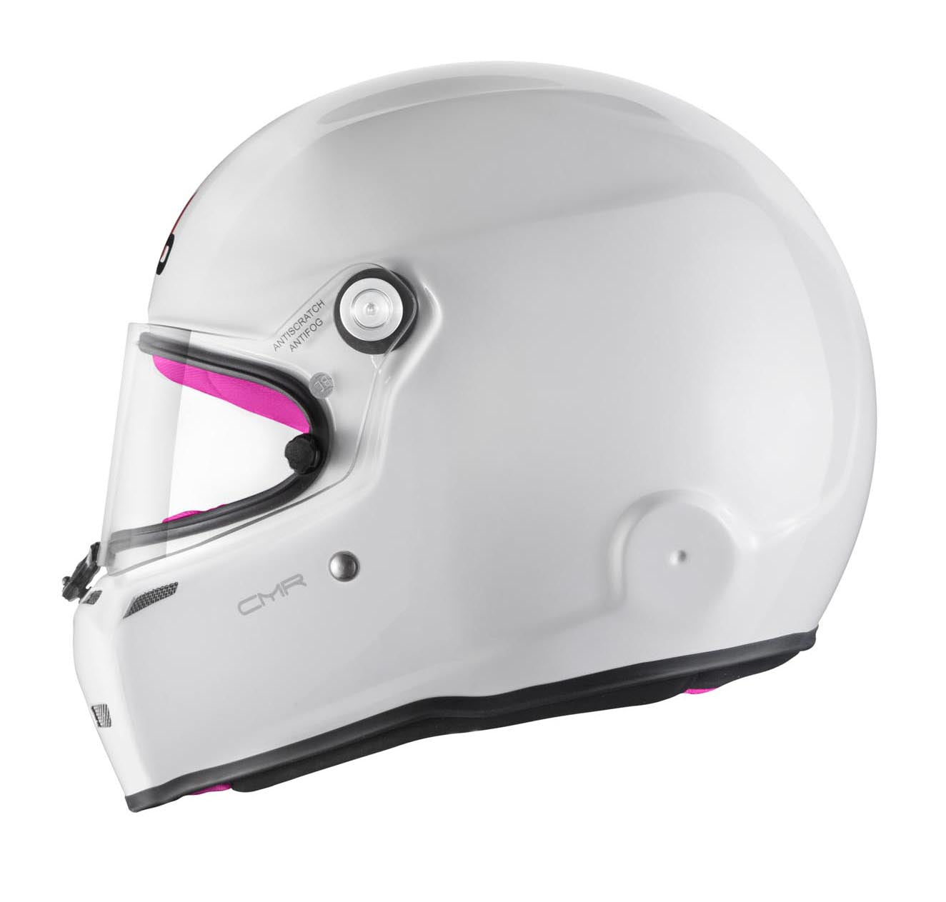 STILO AA0721AH2P54PNK Шолом для картингу ST5 CMR, Snell CMR2016, білий/рожевий внутрішній розмір 54 Photo-8