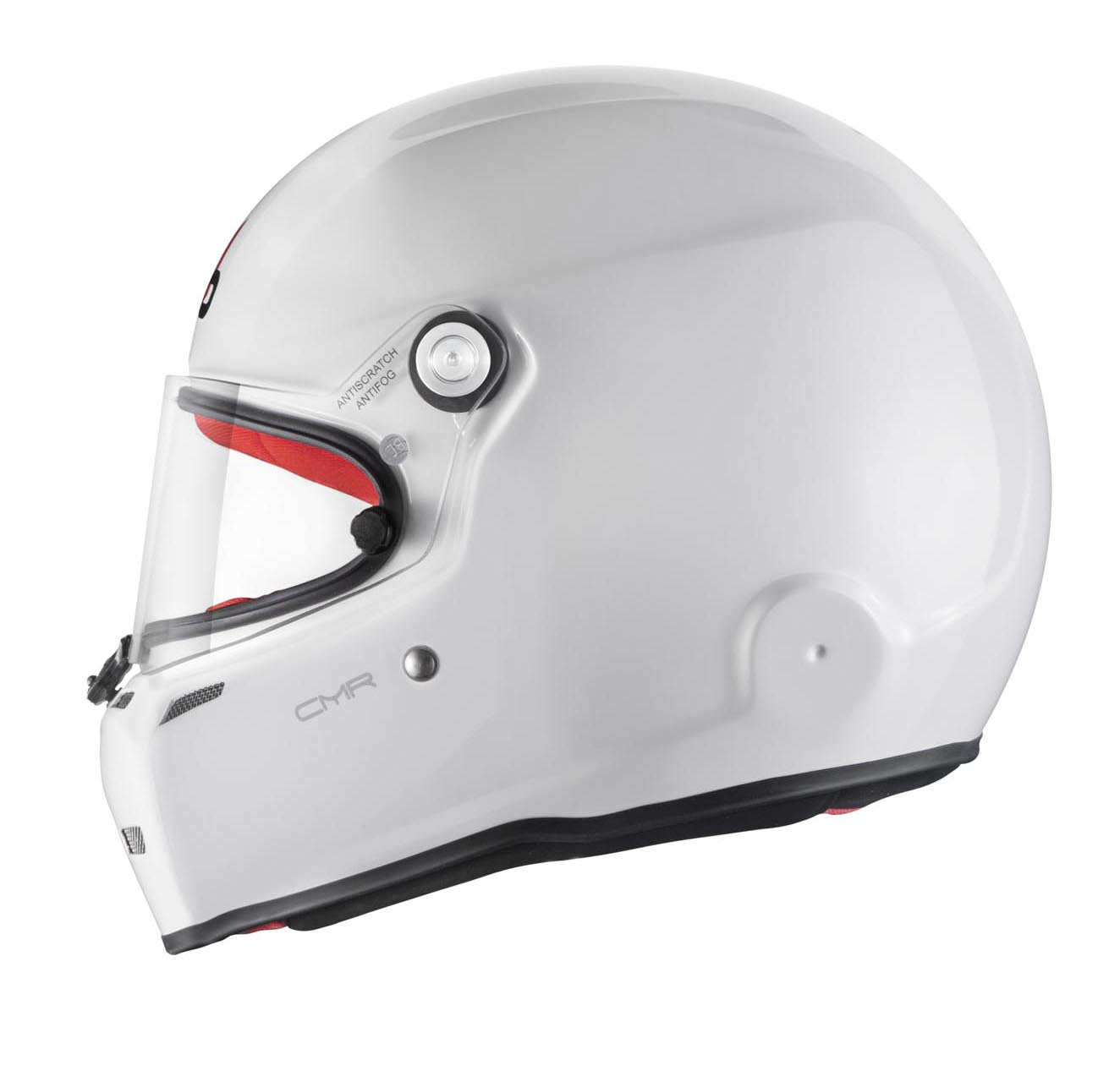 STILO AA0721AH2P54RED Шолом для картингу ST5 CMR, Snell CMR2016, білий/червоний внутрішній, розмір 54 Photo-8