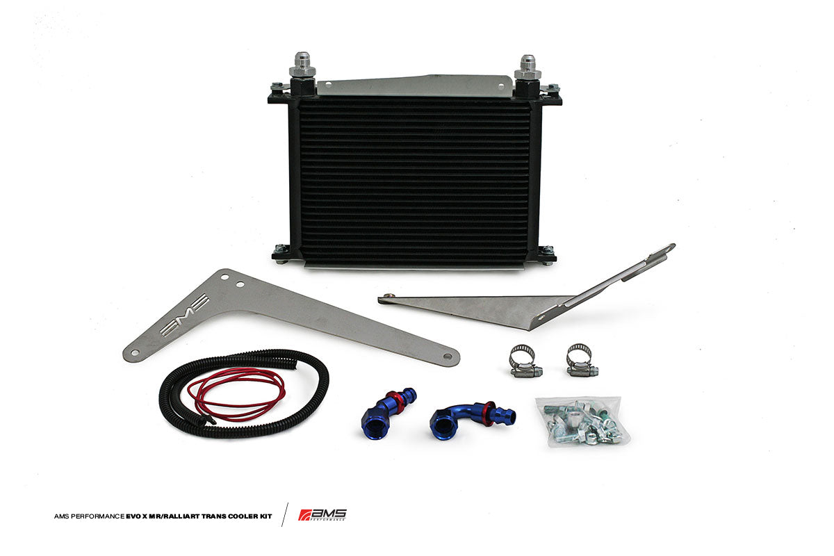 AMS AMS.04.02.0001-1 EVO X MR and RALLIART SST Transmission Комплект масляного охолоджувача Photo-0