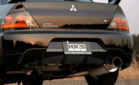 HKS 31019-AM008 Вихлопна система Silent HiPower для MITSUBISHI EVO 9 Photo-1