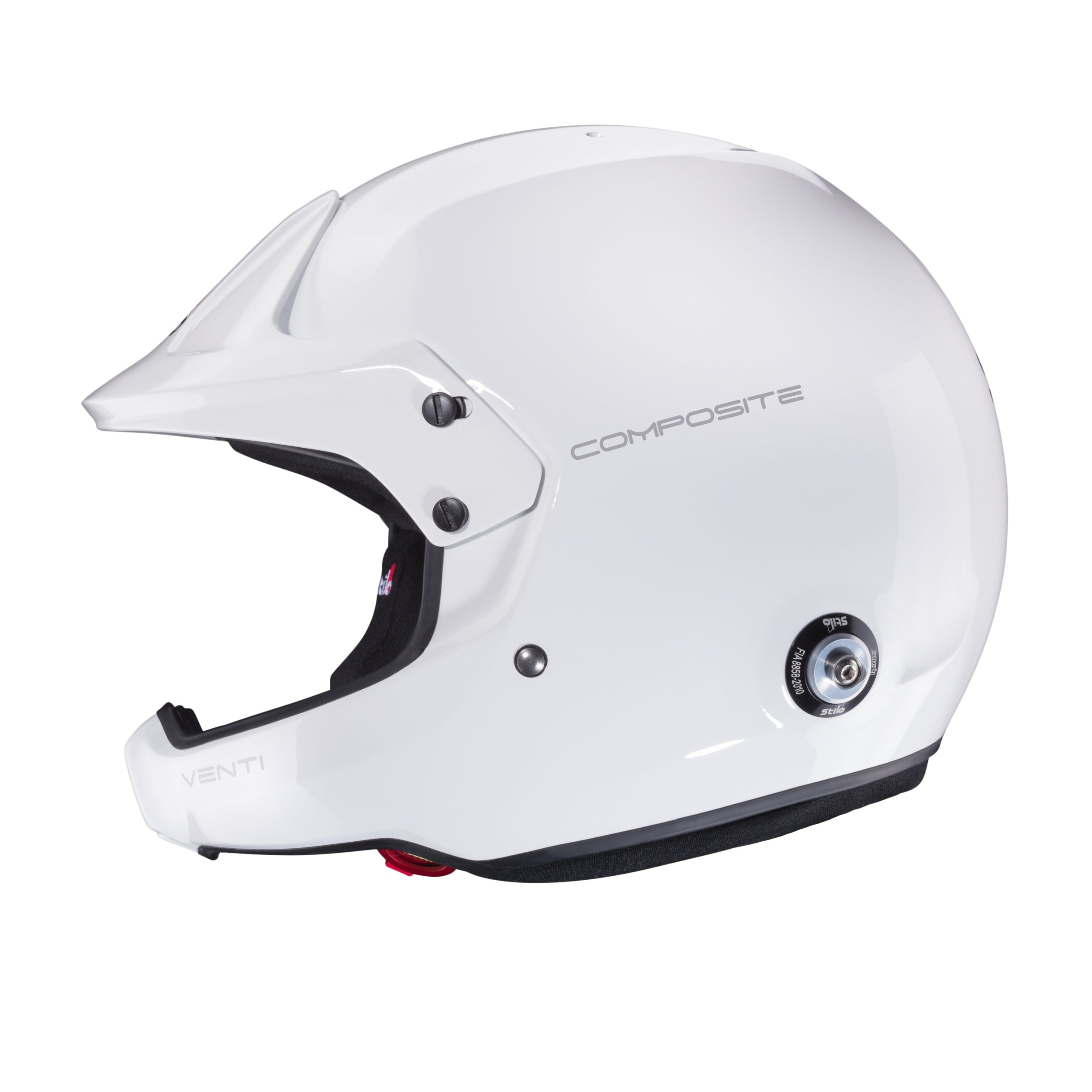 STILO AA0220BG2T540101 шолом для автоспорту Venti WRC des Composite Rally, FIA / SNELL 2020, білий, р-р 54 Photo-2