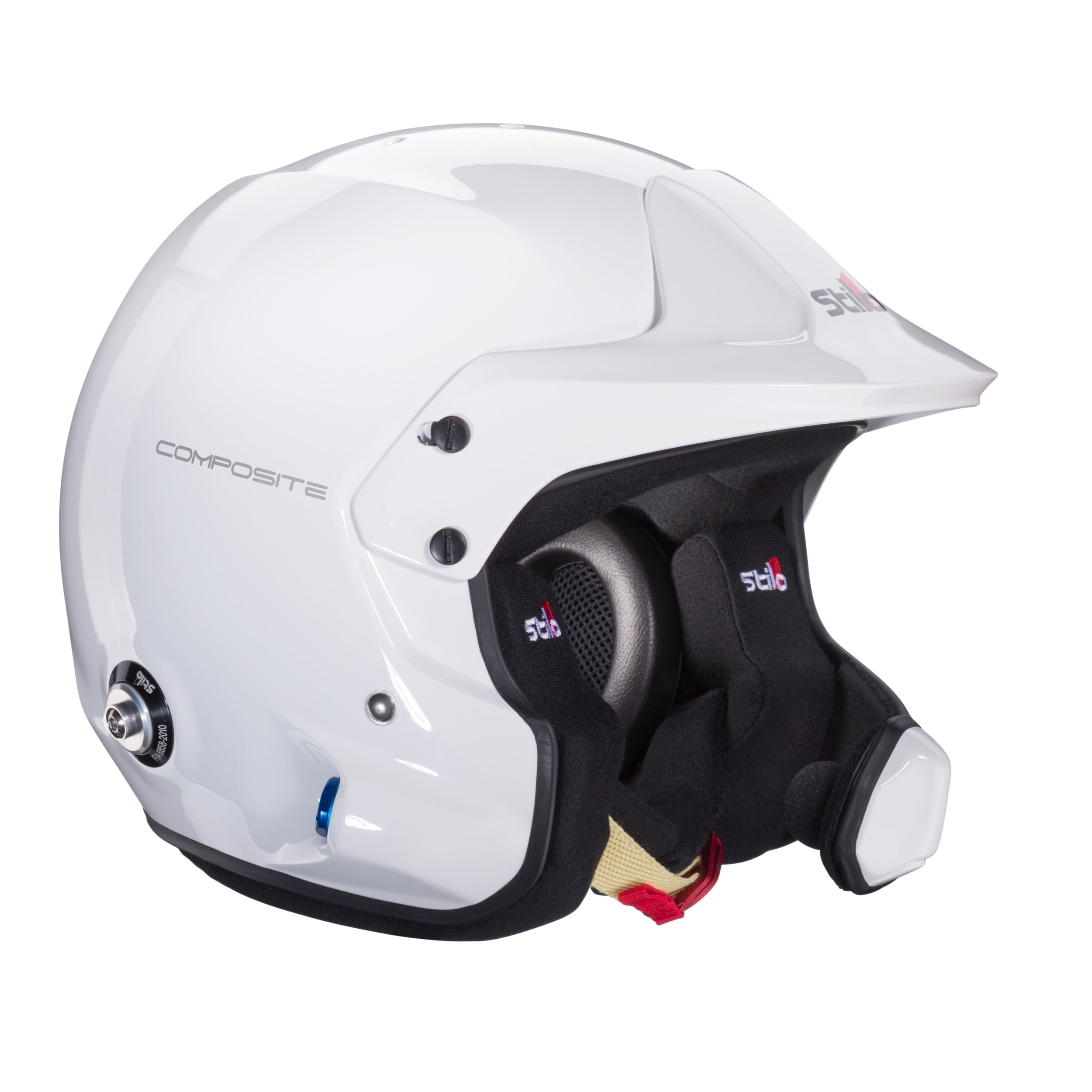 STILO AA0220BG2T590101 шолом для автоспорту Venti WRC des Composite Rally, FIA / SNELL 2020, білий, р-р 59 Photo-3