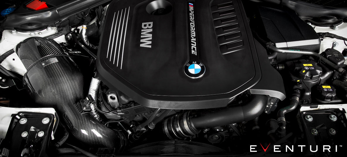 EVENTURI EVE-B58-CF-INT Система холодного впуску для BMW B58 M140i, M240i, M340i, M440i (карбон) Photo-5