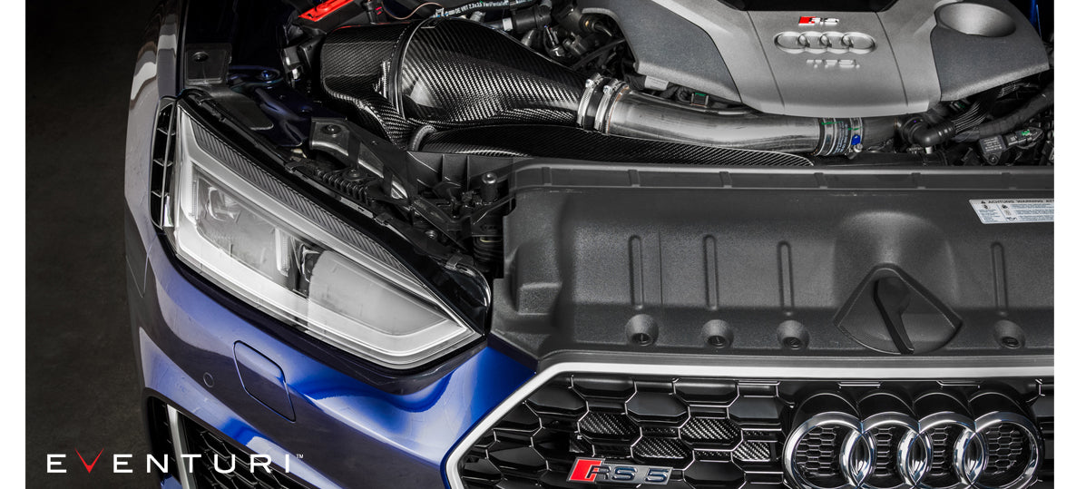 EVENTURI EVE-B9RS5-CF-INT Система впуску з додатковим повітрозабірником (карбон) для AUDI RS5 / RS4 (B9) Photo-4