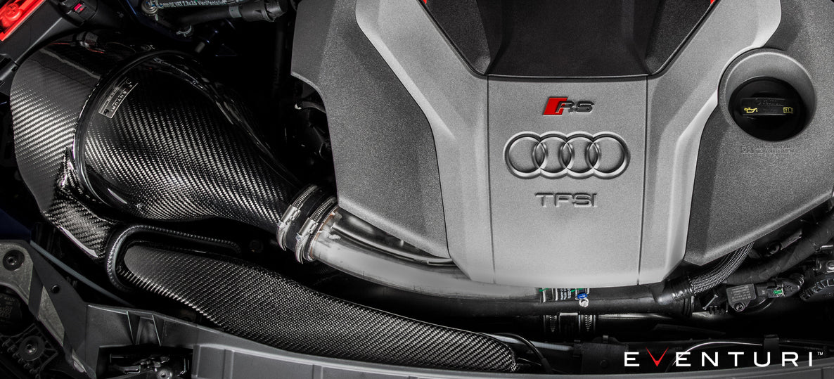 EVENTURI EVE-B9RS5-CF-INT Система впуску з додатковим повітрозабірником (карбон) для AUDI RS5 / RS4 (B9) Photo-2