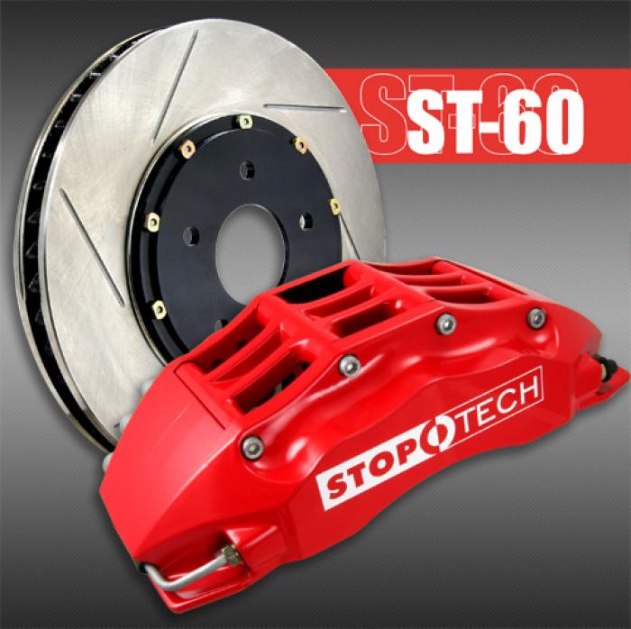 STOPTECH 83.B31.6800.61 Гальмівна система передня 2PC 380x32/ST60 Срібний для BMW X6 35i 2007+ Photo-0