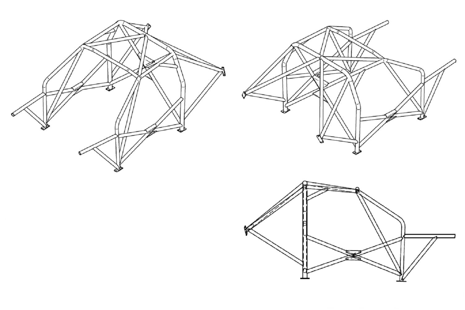 SPARCO 00713090 Каркас безпеки BMW M3 E92 COUPE Photo-0