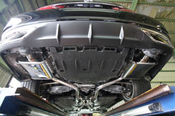 INVIDIA HS12LGSG3H Вихлопна система Axleback Q300 для Lexus GS350 2012+ Photo-3