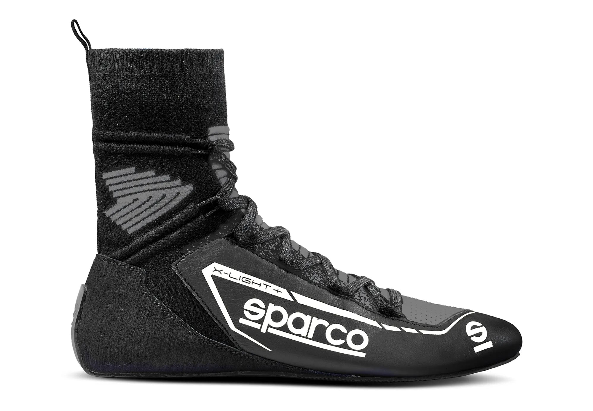 SPARCO 00127839NR Взуття для гонок X-LIGHT+, FIA 8856-2018, чорні, розмір 39 Photo-0