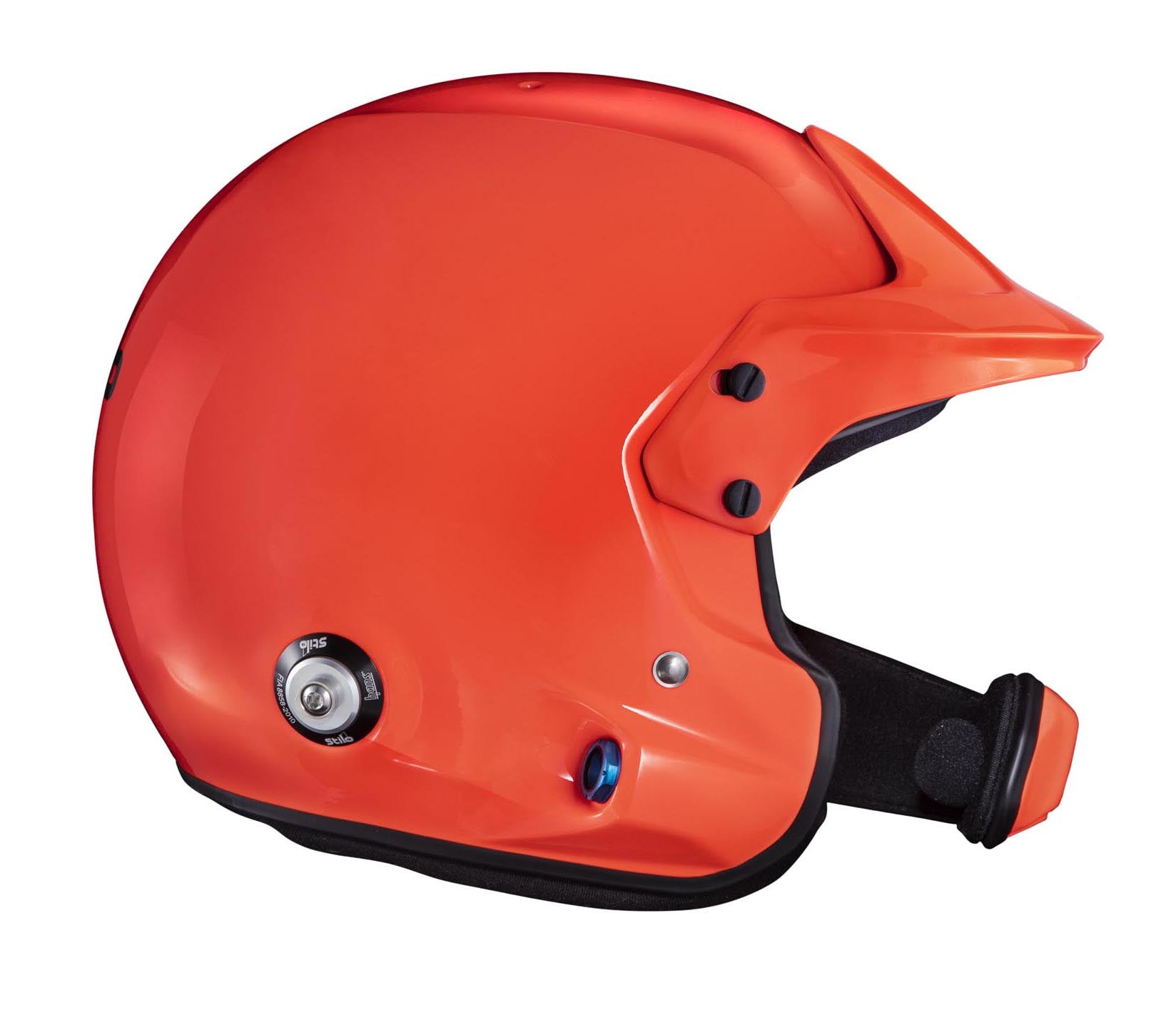 STILO DA0220BF2T58 Шолом VENTI WRC Offshore, без кліпси HANS, FIA/SNELL 2020, помаранчевий, розмір 58 Photo-3