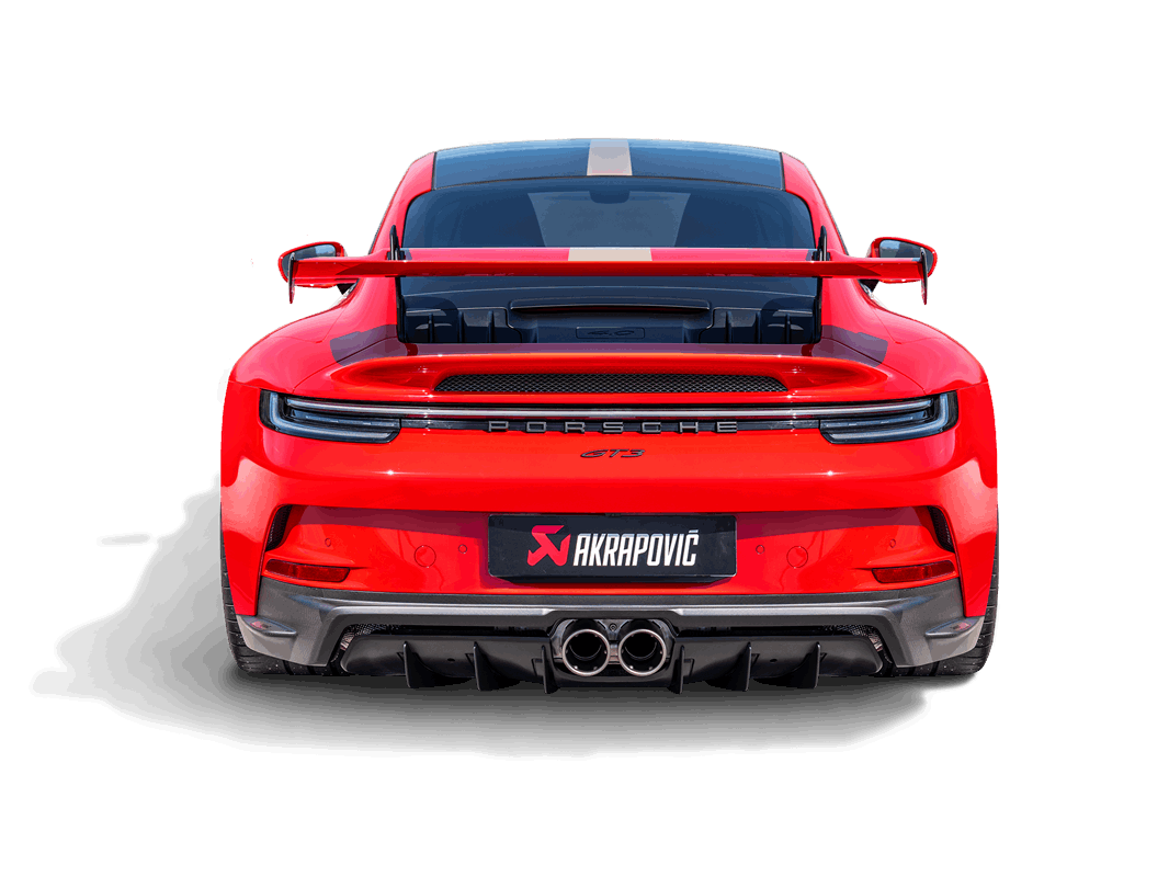 AKRAPOVIC DI-PO/CA/9/M Задній карбоновий дифузор (матовий) для PORSCHE 911 GT3 /GT3RS (992) 2021-2024 Photo-1