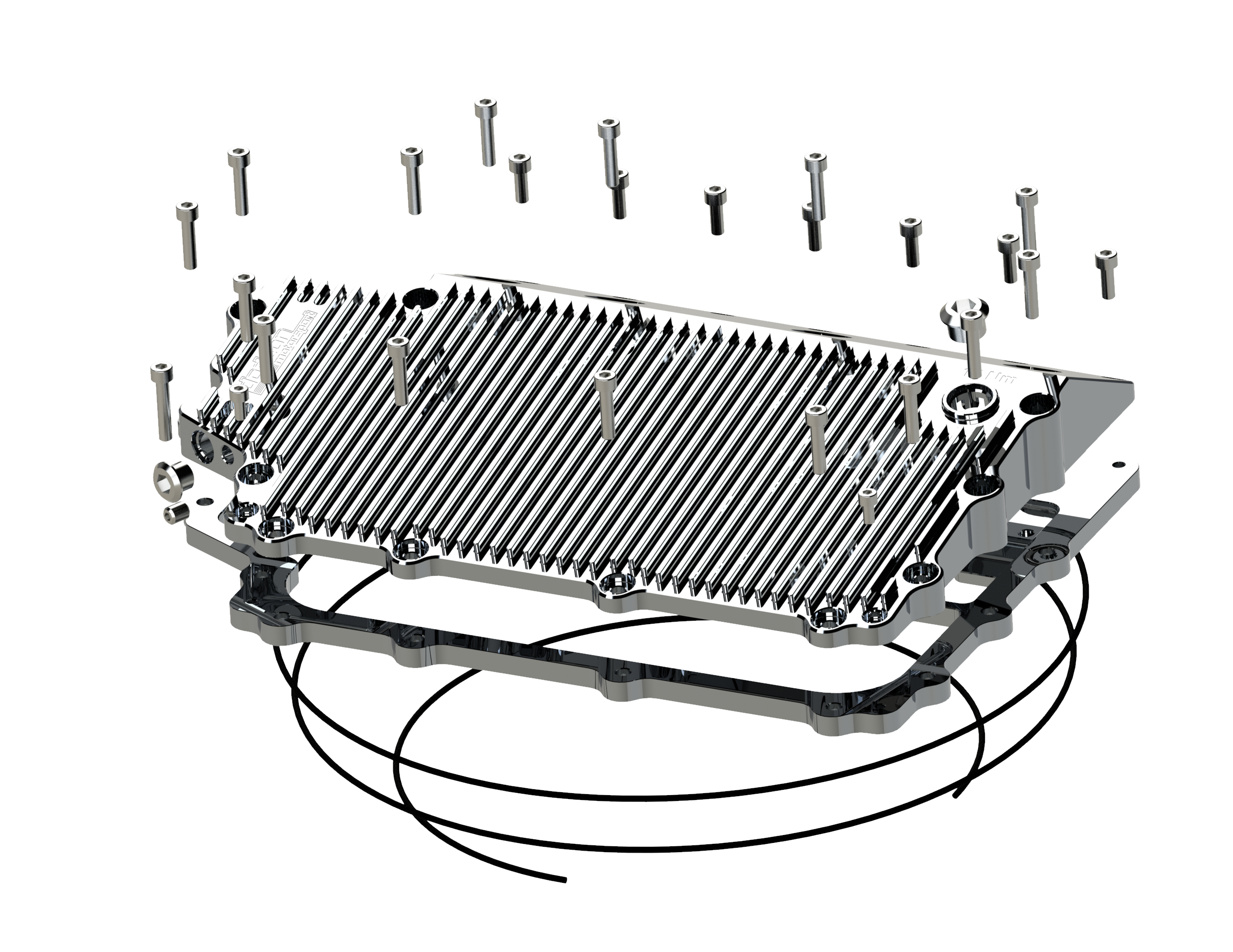 DODSON DMS-7200 Піддон картера трансмісії для CHEVROLET Corvette C8 Photo-0