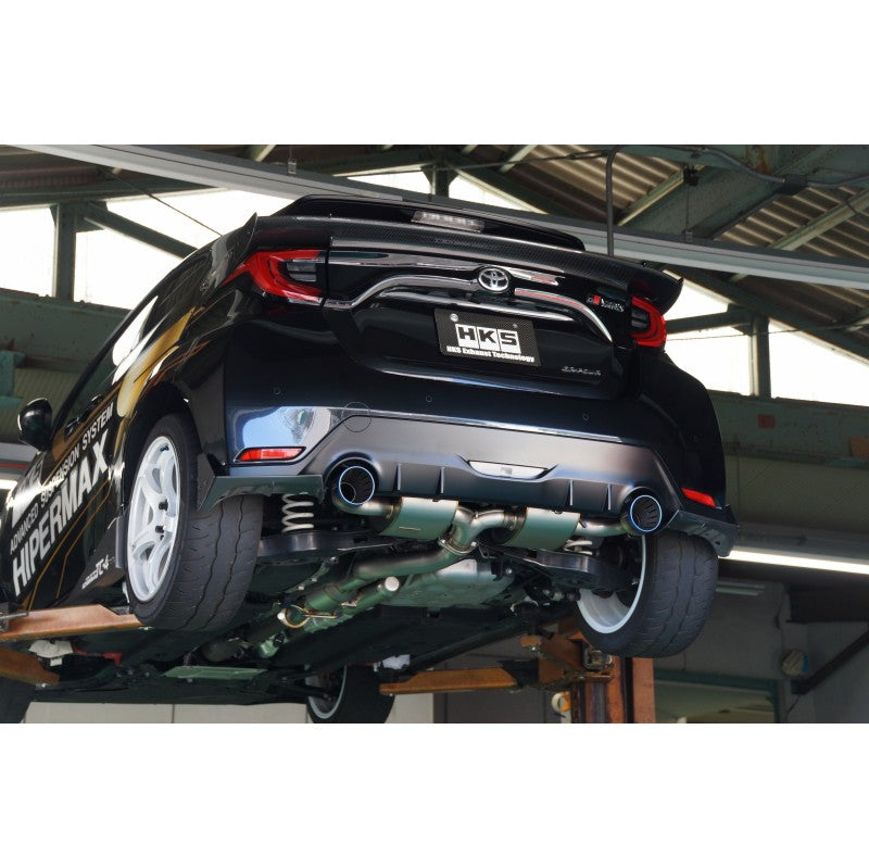 HKS 31029-AT010 Вихлопна система Super Turbo Muffler Ti для TOYOTA GR Yaris (4BA-GXPA16) 2020- Photo-3
