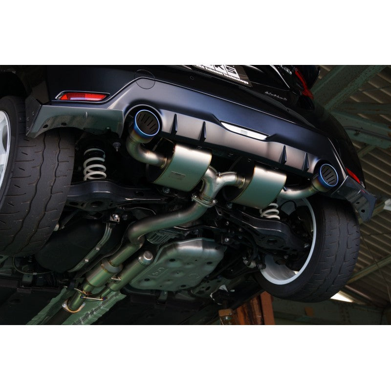 HKS 31029-AT010 Вихлопна система Super Turbo Muffler Ti для TOYOTA GR Yaris (4BA-GXPA16) 2020- Photo-1