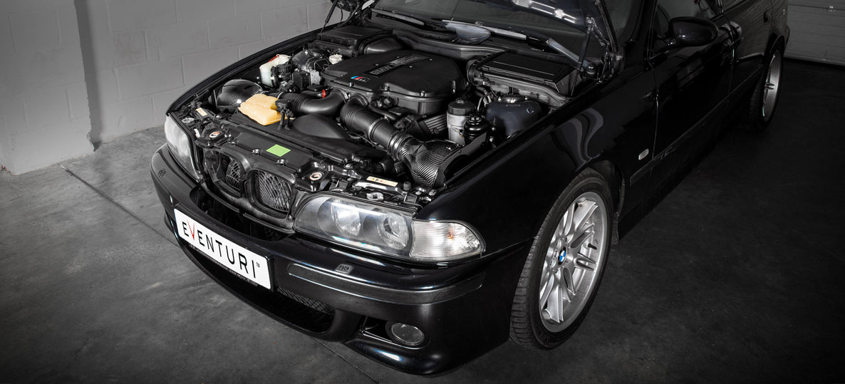 EVENTURI EVE-E39-INT Система холодного впуску для BMW E39 M5 (карбон) Photo-4
