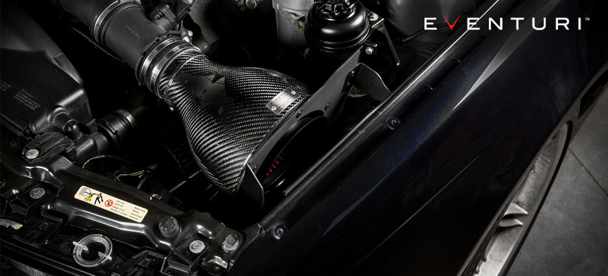 EVENTURI EVE-E39-INT Система холодного впуску для BMW E39 M5 (карбон) Photo-3