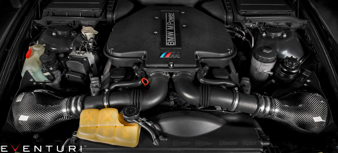 EVENTURI EVE-E39-INT Система холодного впуску для BMW E39 M5 (карбон) Photo-7