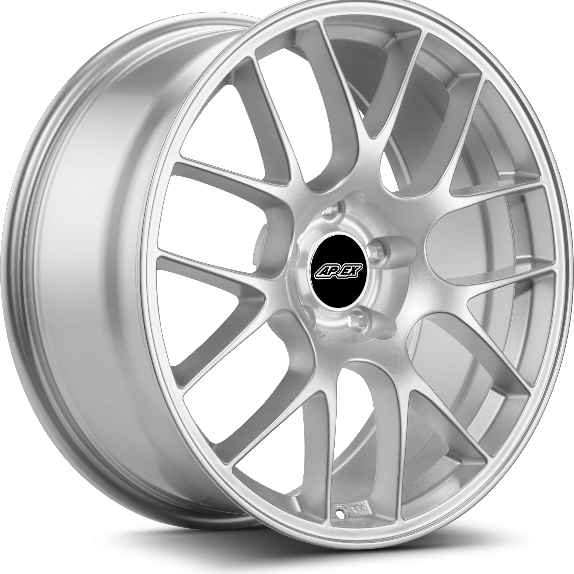 APEX EC71985ET35-5120-7256-RS Колісний диск EC-7 19x8.5 ET35 5x120 Гоночний срібний для BMW Photo-0