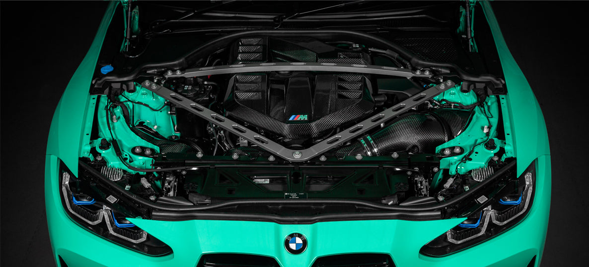 EVENTURI EVE-G8XM-CF-ENG Кришка двигуна (карбон / глянцеве покриття) для BMW M2 (G87) / M3 (G80) / M4 (G82) Photo-4