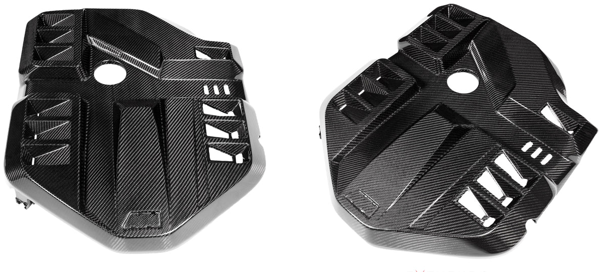 EVENTURI EVE-G8XM-CF-ENG Карбонова кришка двигуна (глянець) для BMW M2 (G87) / M3 (G80) / M4 (G82) 2020+ Photo-0