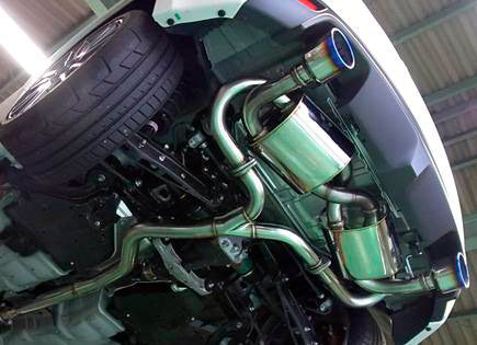 HKS 31029-AF005 Вихлопна система Super Turbo Muffler для SUBARU IMPREZA GRB Photo-1