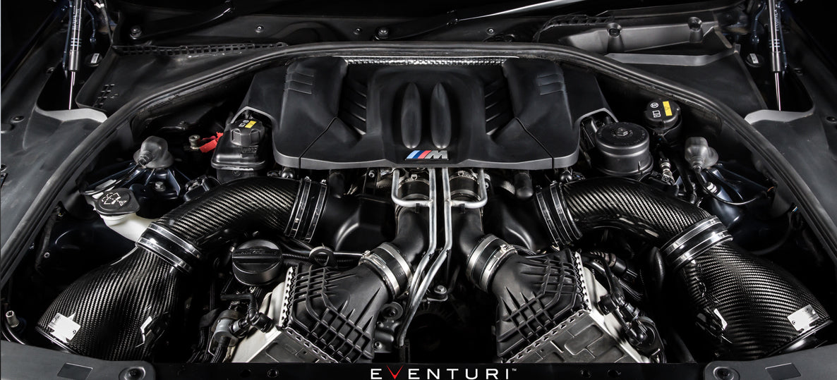 EVENTURI EVE-F1XM6-INT Система холодного впуску для BMW F1X M6 (карбон) Photo-2