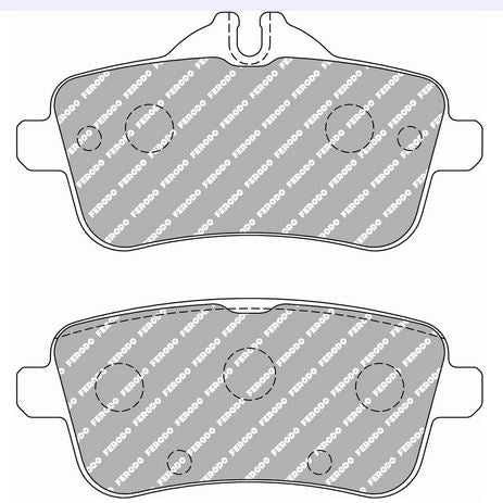 FERODO FCP4587H Задні гальмівні колодки DS2500 для MERCEDES-BENZ A 45 AMG (W176) / GLA 45 AMG (X156) / AMG 63 S (W166) Photo-0