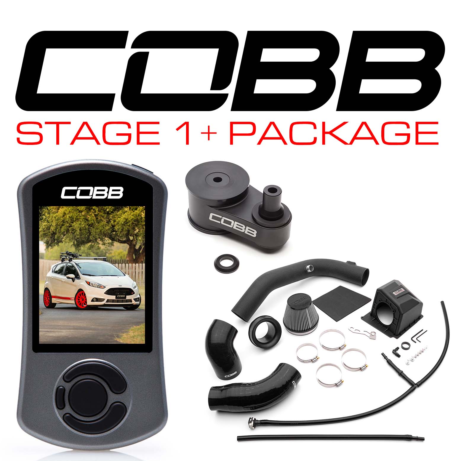 COBB FOR001FI1P К-т посилення Комплект посилення потужності Stage 1+ Fiesta ST 2014-2017 Photo-0
