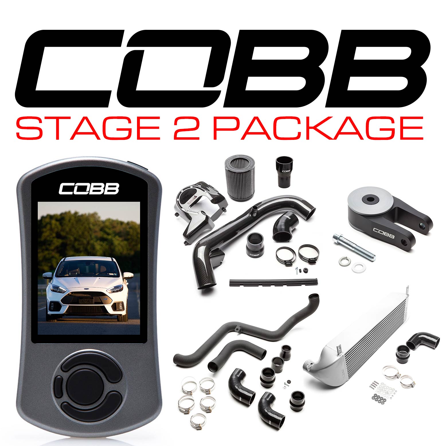 COBB FOR0040020SL FORD Комплект посилення потужності Stage 2 Silver Focus RS 2016-2018 Photo-0