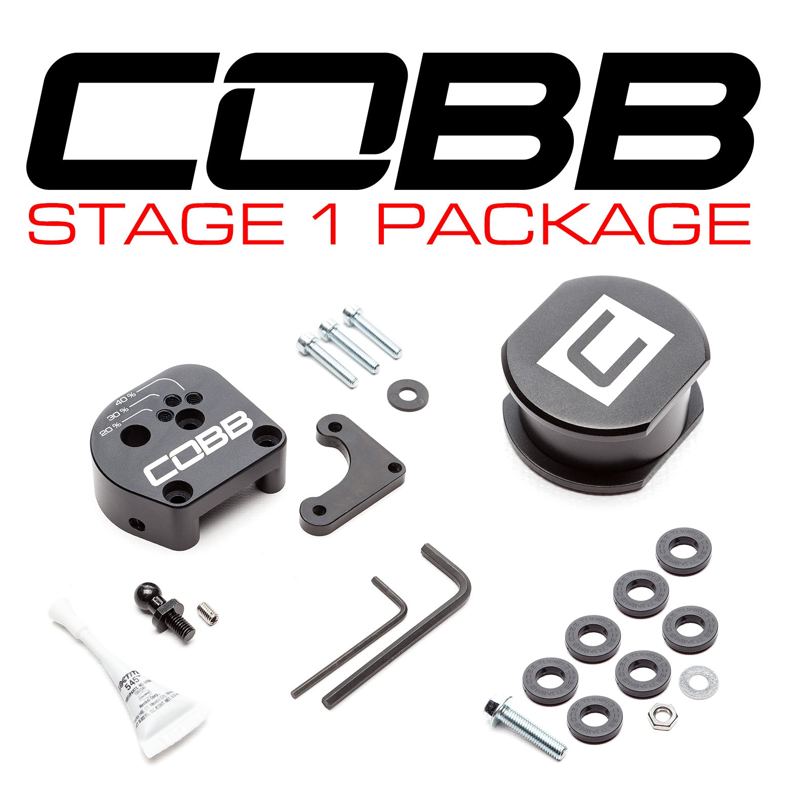 COBB FOR0DT00E0 Пакет трансмісії Stage 1 (Зовнішній вигляд) для FORD Focus ST 2013-2018, Focus RS 2016-2018 Photo-0