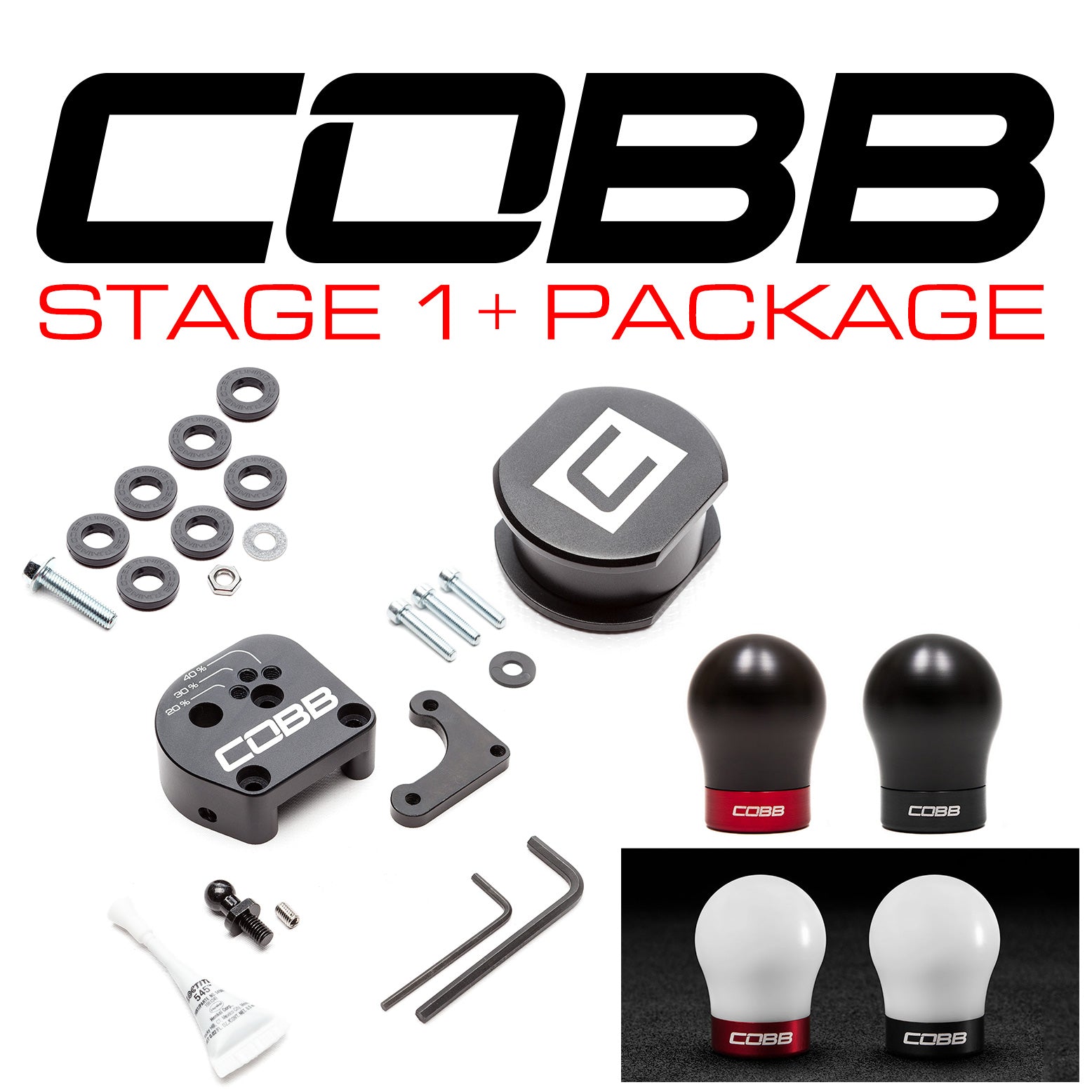 COBB FOR0DT00EI Пакет трансмісії Stage 1+ (зовнішній вигляд, інтер’єр) для FORD Focus ST 2013-2018, Focus RS 2 Photo-0