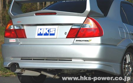 HKS 31019-AM006 Вихлопна система SS Hiper для MITSUBISHI EVO 4/5/6 4G63 Photo-1