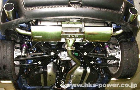 HKS 32018-AZ002 Вихлопна система Legamax для MAZDA RX-8 LA-SE3P 13B-MSP Photo-0